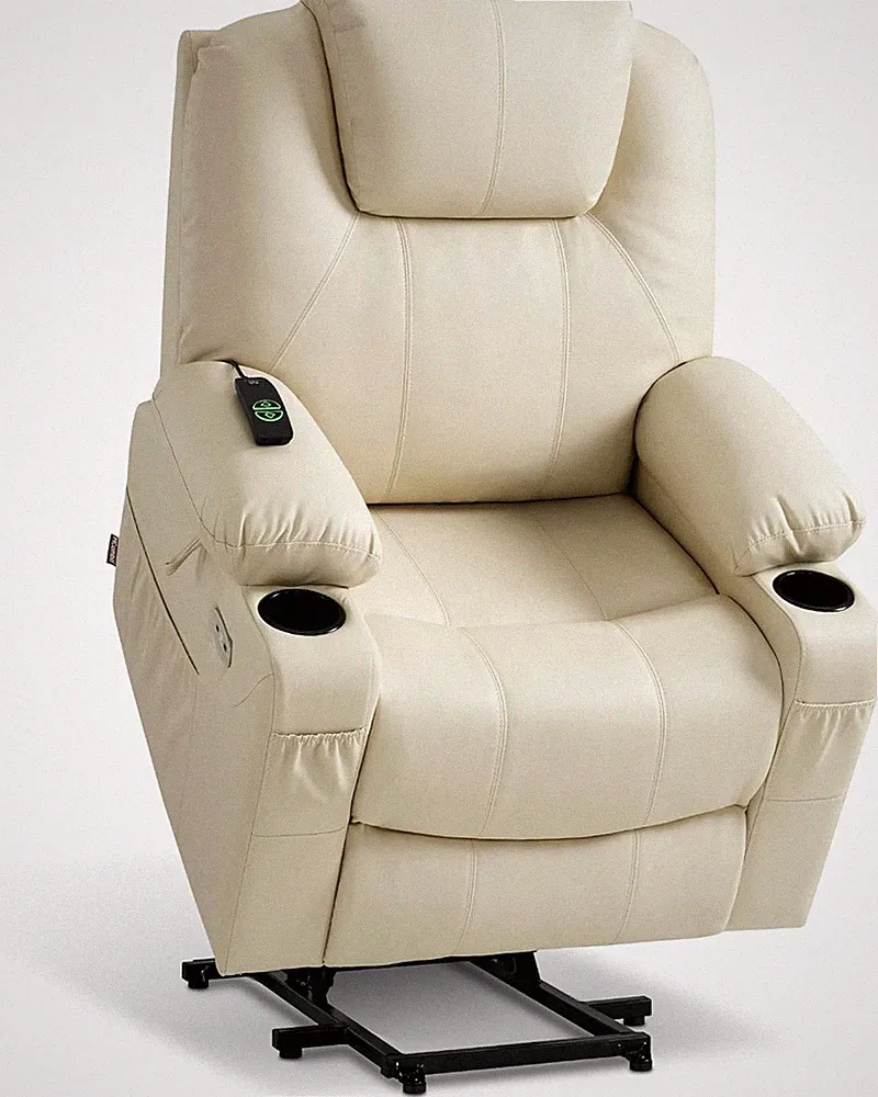 Power Lift Recliner Chair for Elderly, Lift Chair with Heat and Massage, FSC Cer
